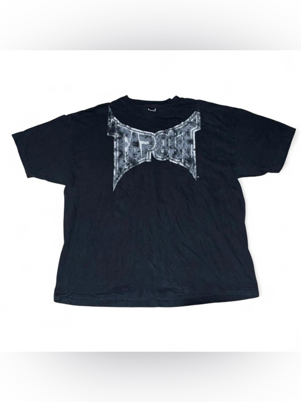 Vintage Tapout MMA T-Shirt Black and Gray "First Element"